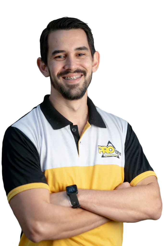 Fabrício, fisioterapeuta da ProElite
